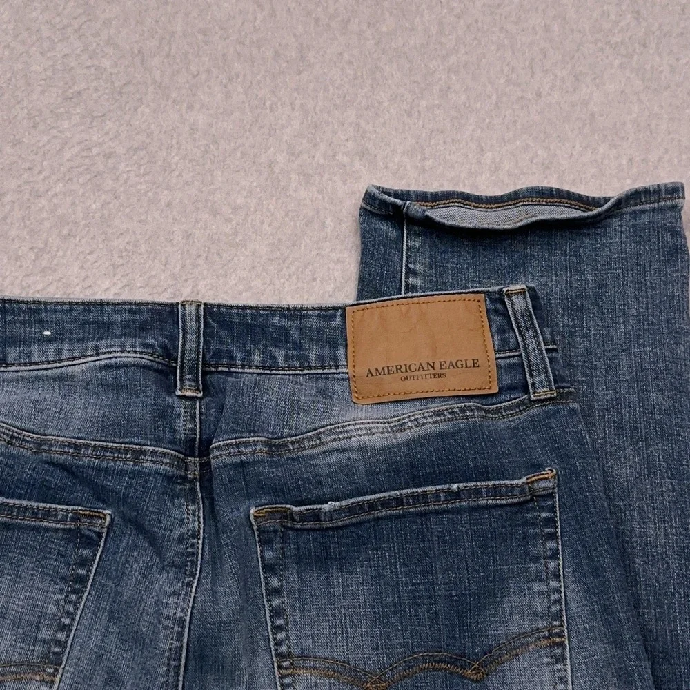 American Eagle Jeans Men's 30x33 Relaxed Straight Stretch Extreme Flex‎ 4